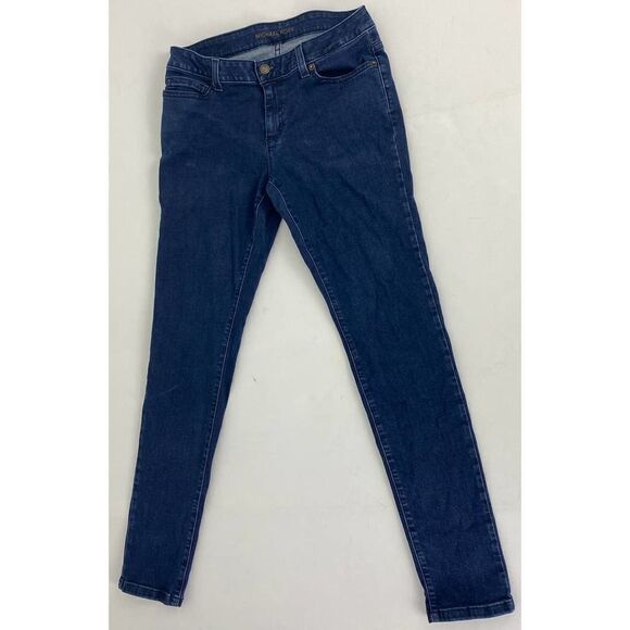 Michael Kors Skinny Jeans Blue Stretch Slim - Size 4 - Picture 7 of 11